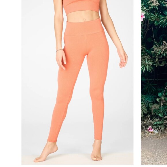 FABLETICS Lucy Seamless Lounge Legging Tuscany Clay - Picture 1 of 1